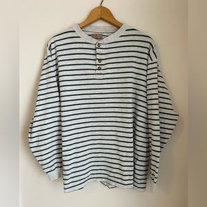 Blue Rodeo Striped Long Sleeve
